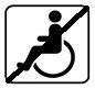 Icon nichtbarrierefreier Zugang